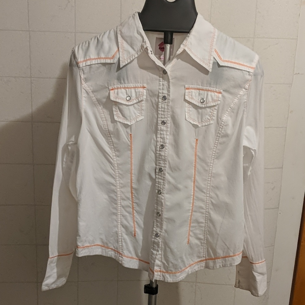4for$25 Fiorucci  Snap Button Down Shirt